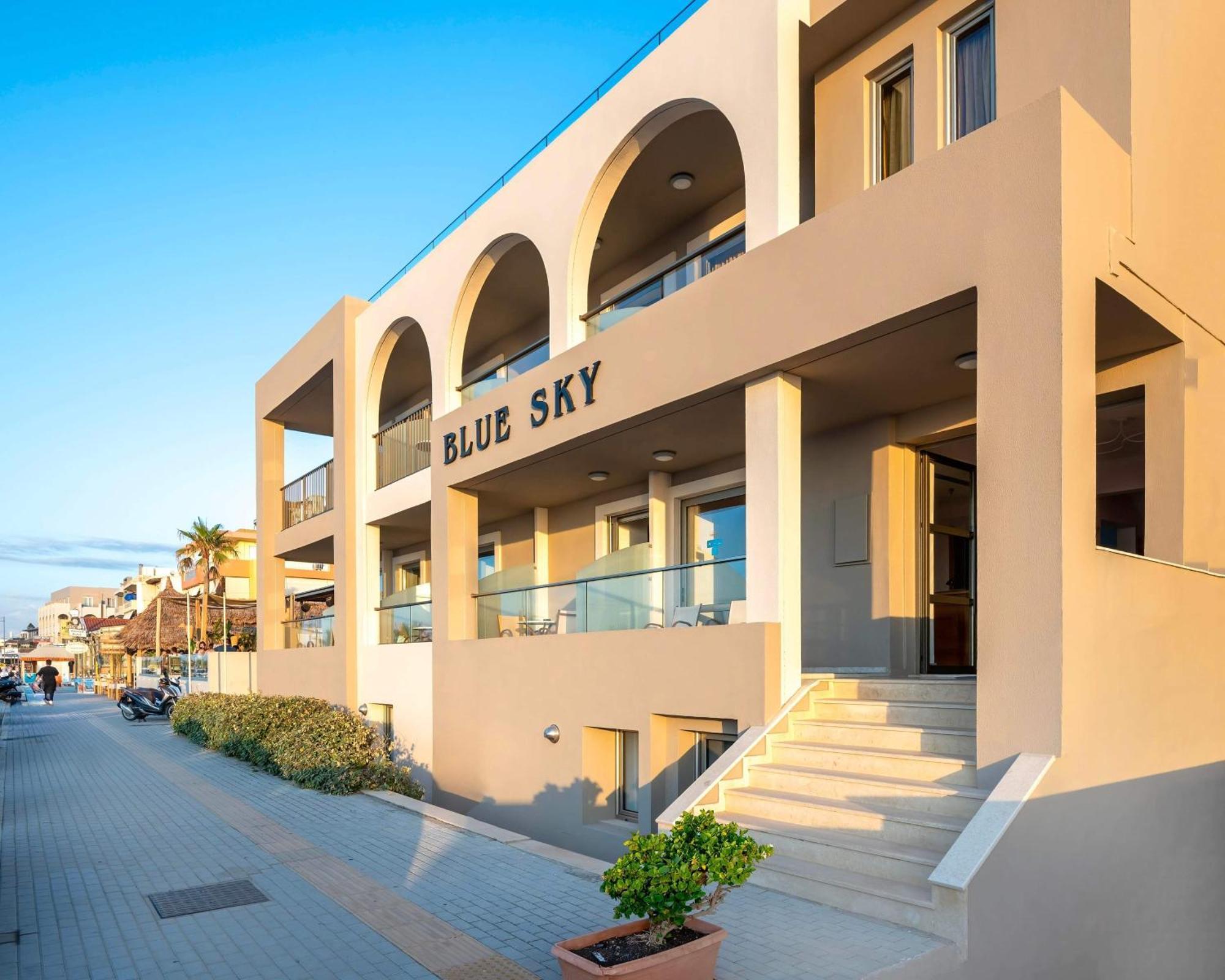 Blue Sky Hotel Apartments Réthimno Kültér fotó